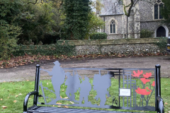 Bench outside St Andrew's